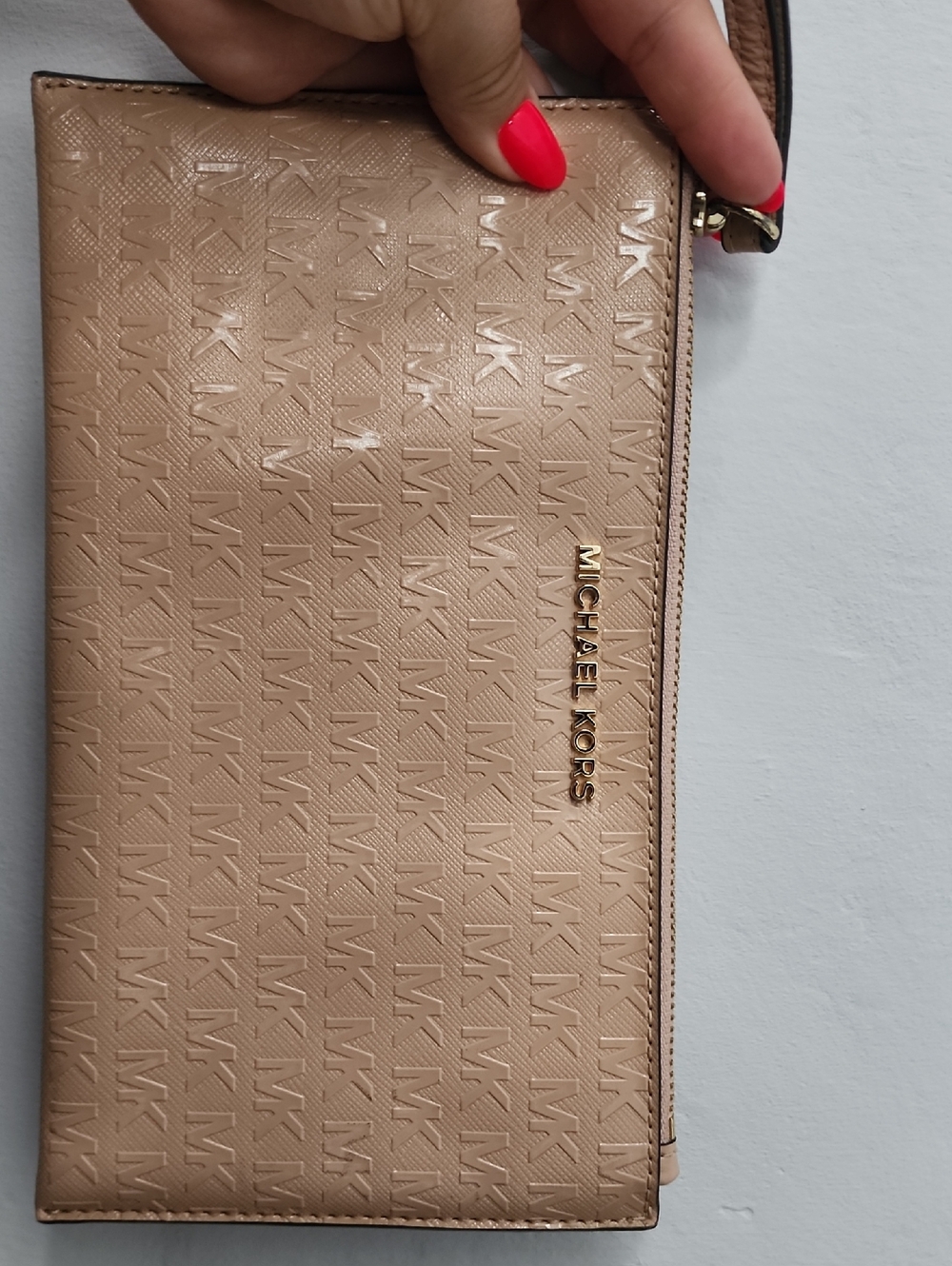 Mk Jet Set Wristlet